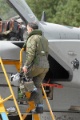 italian Air Force pilot enters his Tornado